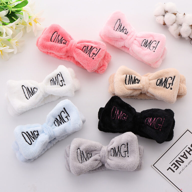 Wholesale Korean Style Fluffy Headbands with Bow - image 1