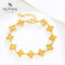 Wholesale 24K Gold Plated Ginkgo Leaf Bracelet Women Fashion - image 1