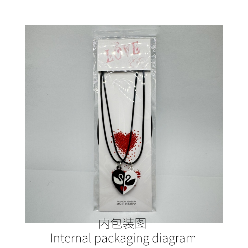 Wholesale Magnetic Alloy Key-Shaped Couple Necklaces | Bulk Manufacturer Direct | DaYiwu