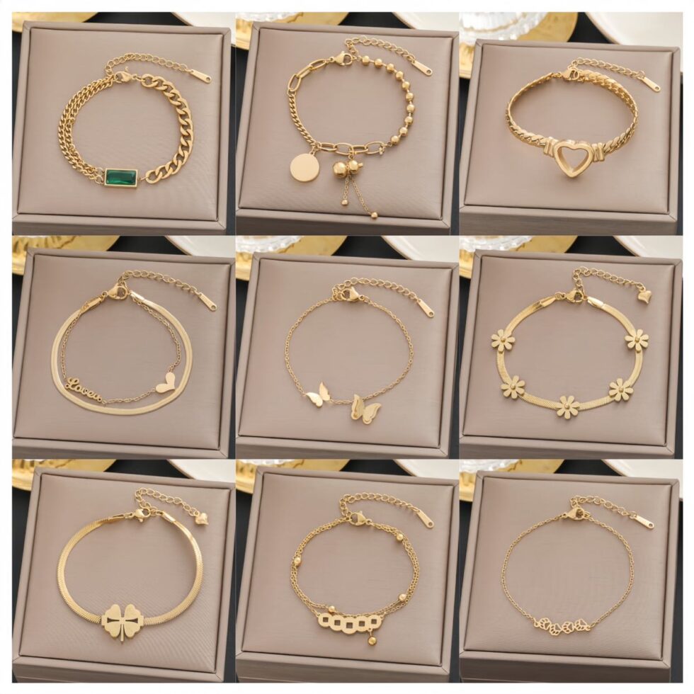 Wholesale Titanium Steel Women's Bracelets Fashion Jewelry Bulk - image 1