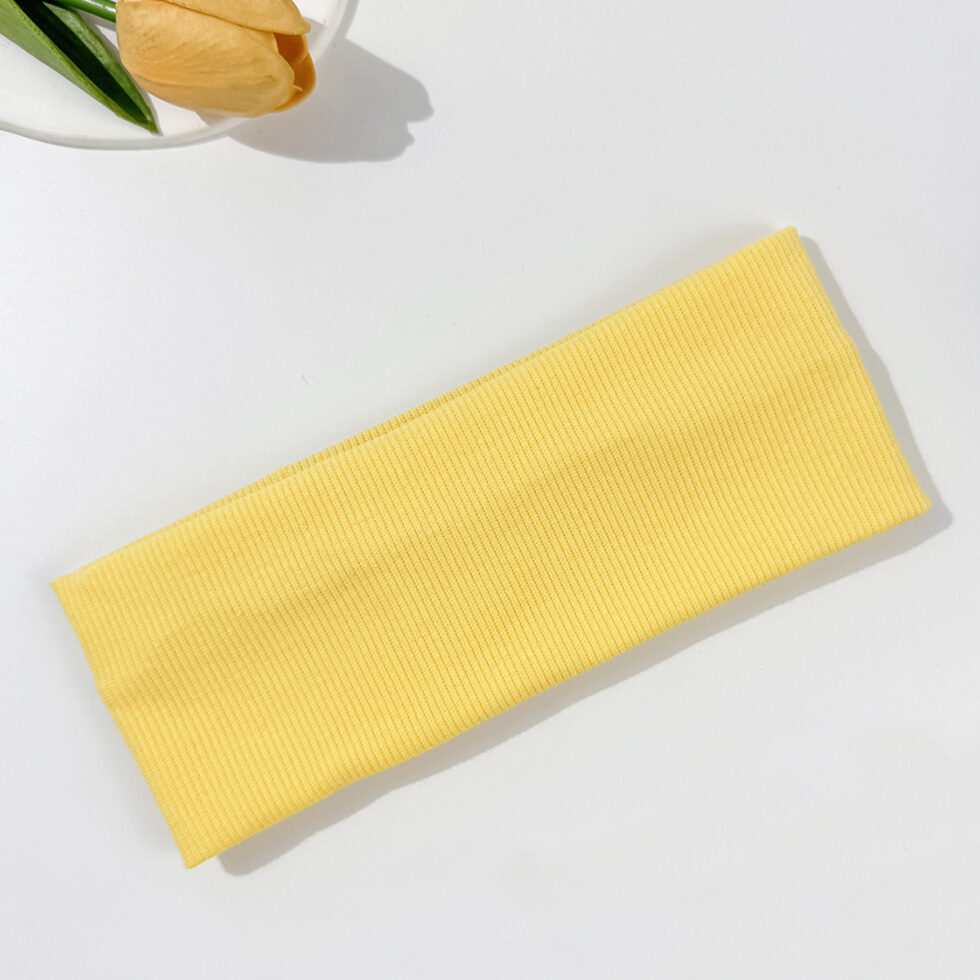 Wholesale Solid Color Knit Headbands for Yoga and Sports - image 9