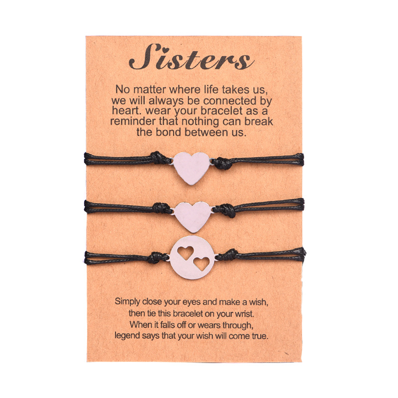 Wholesale Adjustable Couple Bracelets Handwoven Stainless Steel - image 8