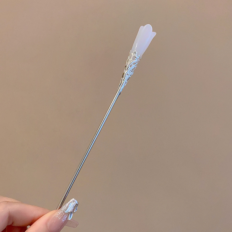 Wholesale Elegant Hanfu Hair Sticks with Tassels and Flowers - image 7