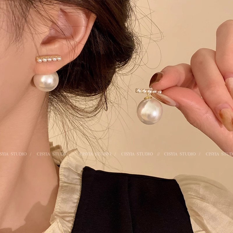 Wholesale 925 Sterling Silver Pearl Bow Earrings for Women - image 6