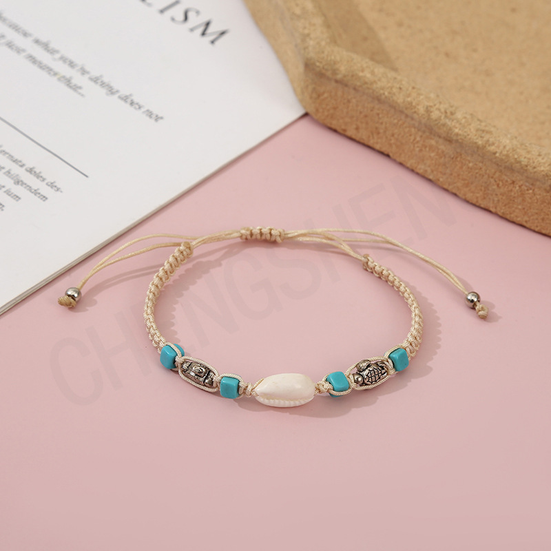Wholesale DIY Pearl Shell Turquoise Beaded Bracelet Sets - image 9