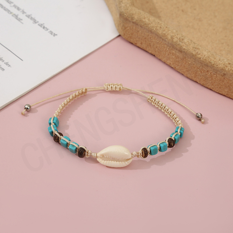 Wholesale DIY Pearl Shell Turquoise Beaded Bracelet Sets - image 6