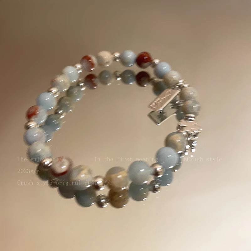 Wholesale 2024 Trending Beaded Bracelets Women Vintage Pearl Accessories - image 9