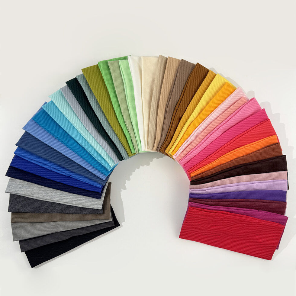 Wholesale Solid Color Knit Headbands for Yoga and Sports - image 2