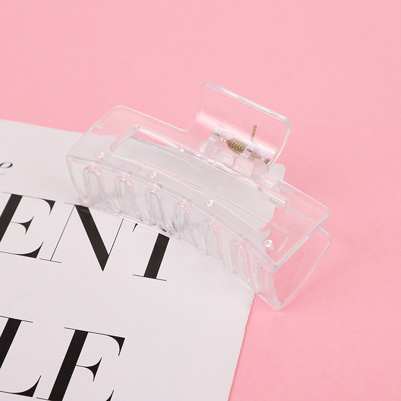 Wholesale Square Hair Claw Clips Bulk Jelly Color Fashion Accessories - image 9