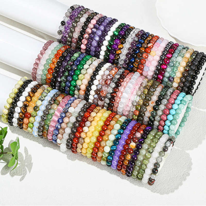Wholesale Natural Crystal Bracelets Bulk Order Gemstone Beads - image 2
