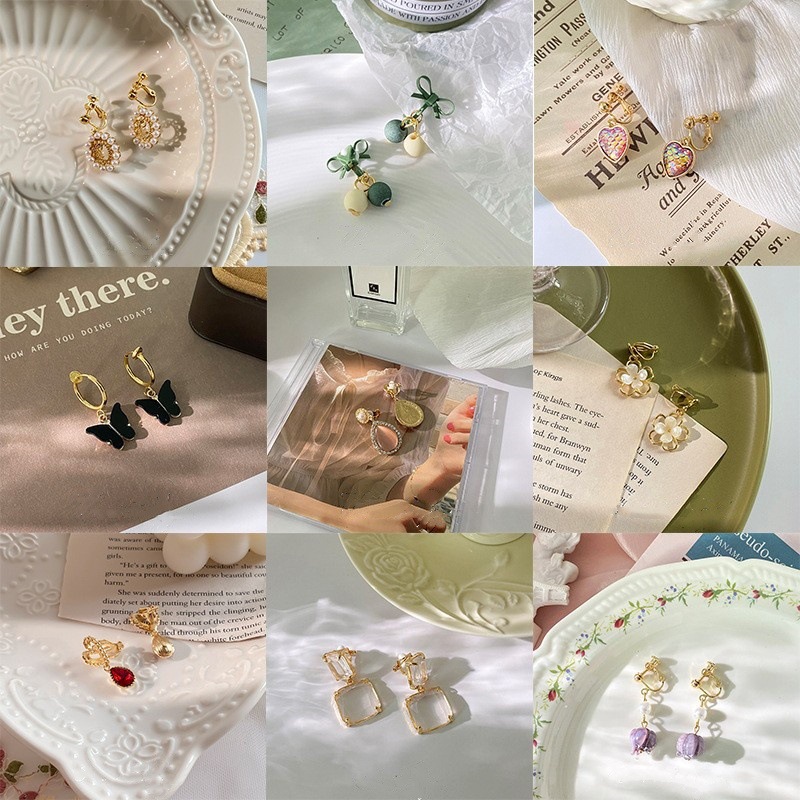 Wholesale Pearl Ear Clips for Women Without Piercing - image 1