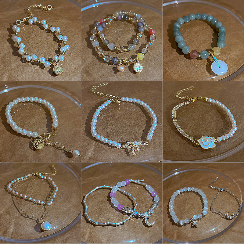 Wholesale Korean Retro Pearl Bracelets for Women - image 2