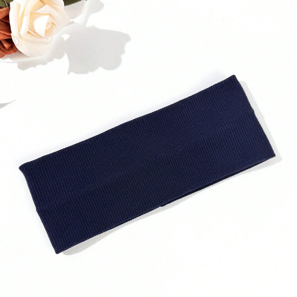 Wholesale Solid Color Knit Headbands for Yoga and Sports - image 6