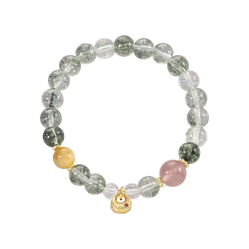 Wholesale Green Phantom Quartz Beaded Bracelets for Women - image 5