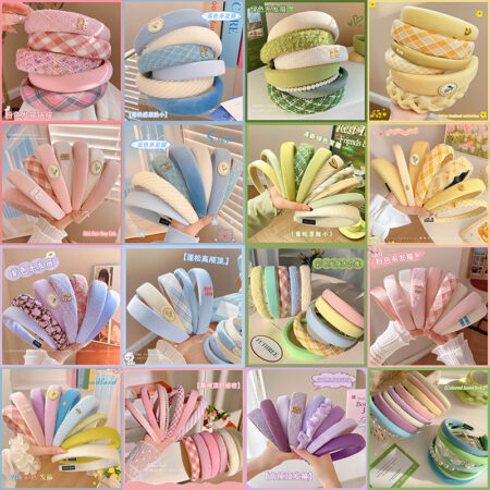 Wholesale High Crown Hair Bands Women Fashion Hair Accessories - image 1