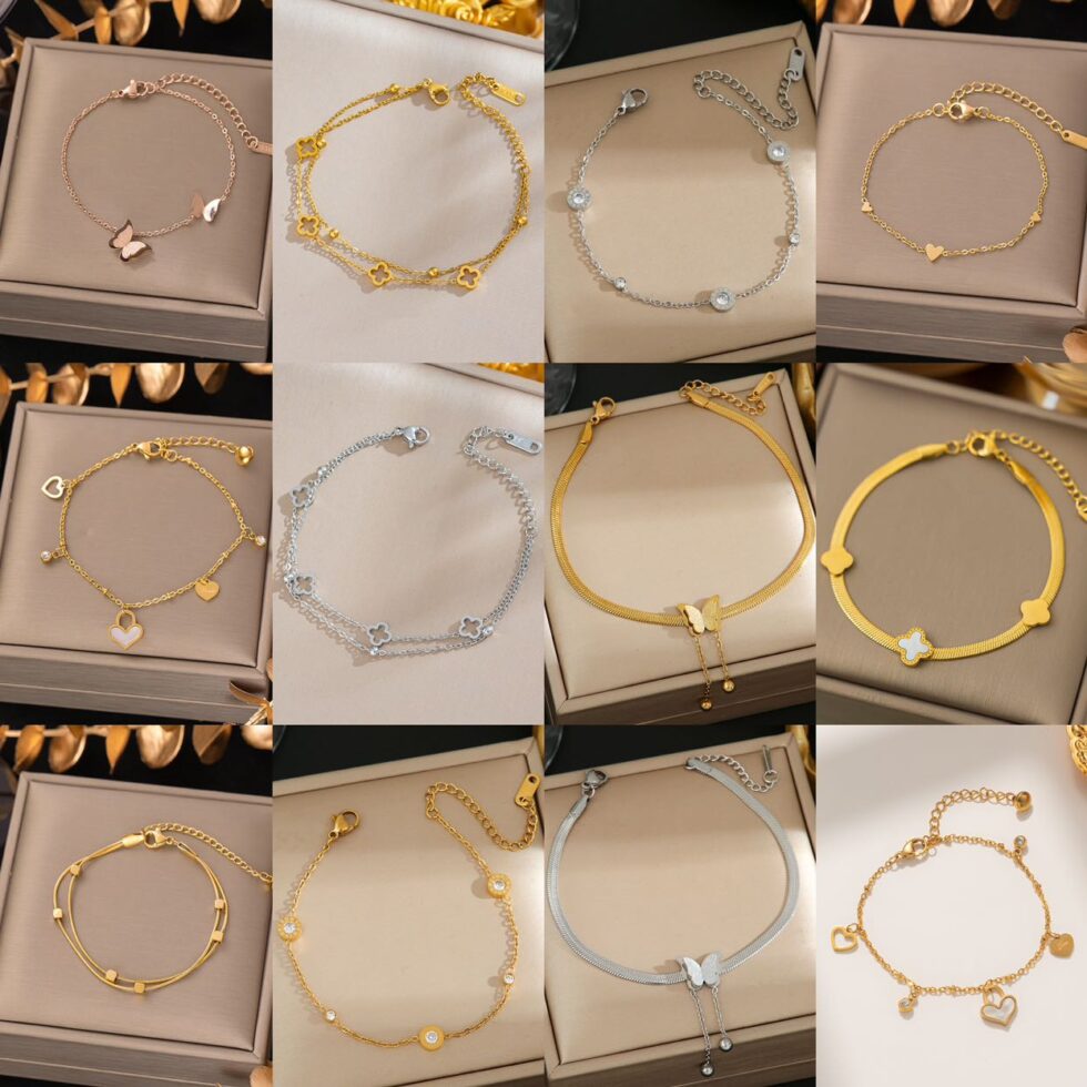 Wholesale Titanium Steel Women's Bracelets Fashion Jewelry Bulk - image 2