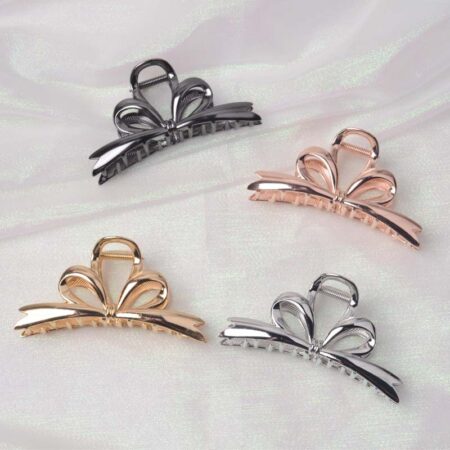 Wholesale Large Metal Bow Hair Claw Clips Bulk - image 1