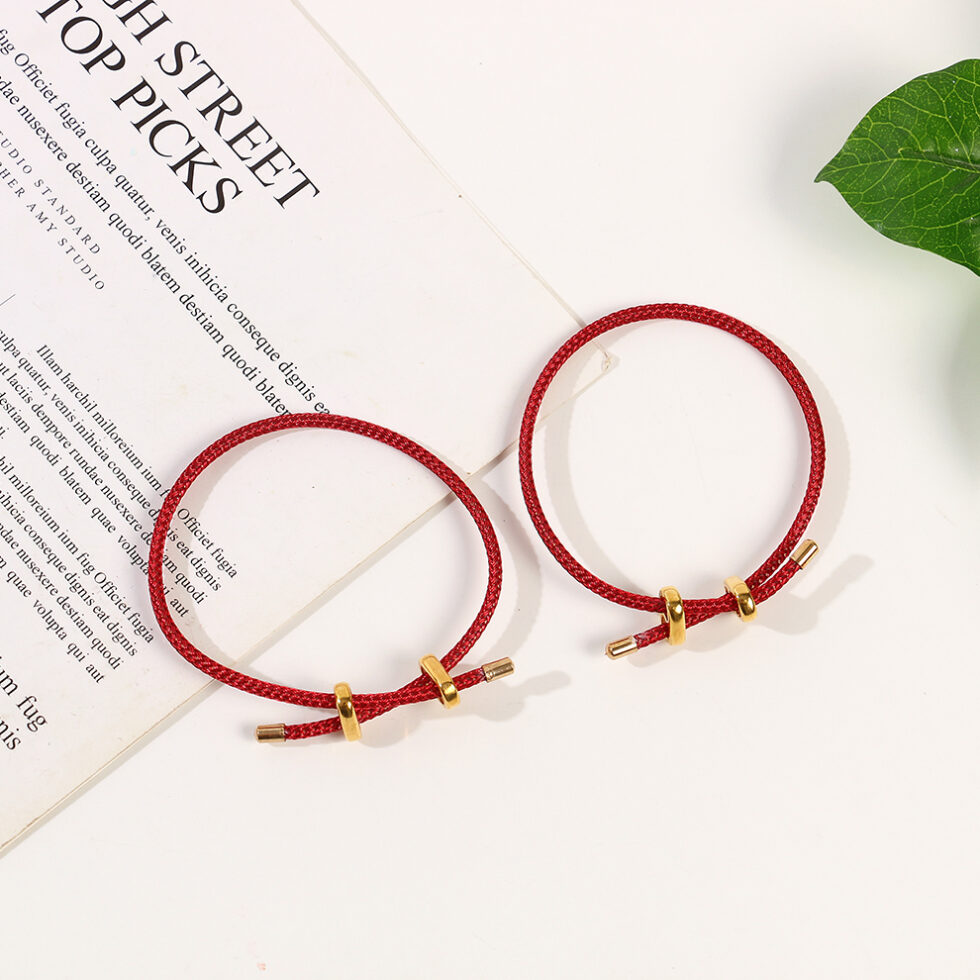 Wholesale Adjustable Steel Rope Bracelets with Figure 8 Clasp - image 6