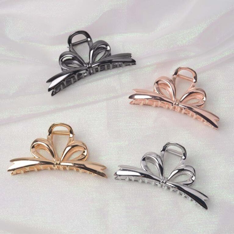 Wholesale Large Metal Bow Hair Claw Clips Bulk - image 1