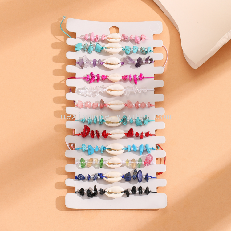 Wholesale Natural Shell Beaded Bracelets Bohemian Style - image 4