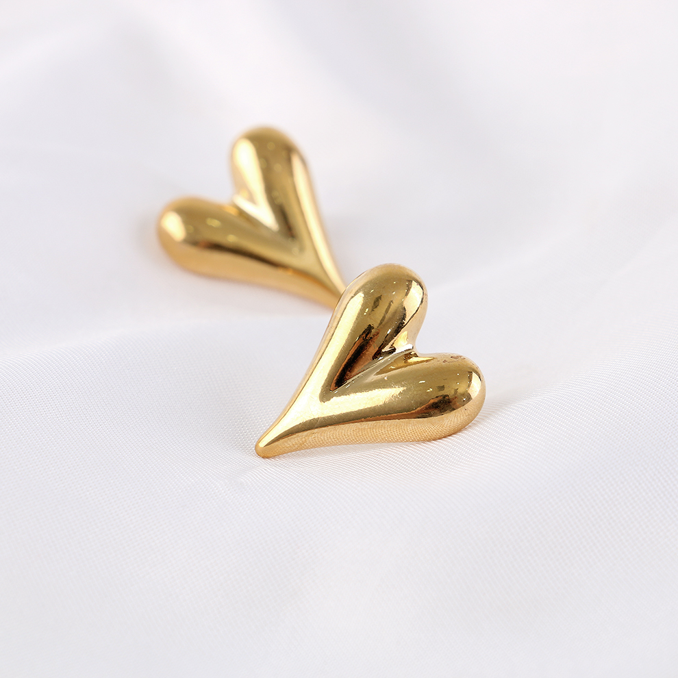 Heart Shaped Earrings Summer Fashion Jewelry